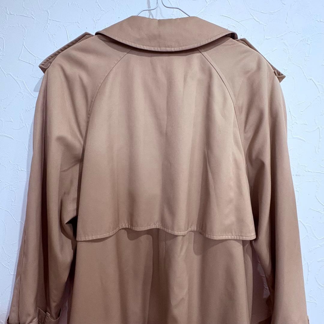 Made in England Burberry London Nova Check Long Trench UK8 All Over Pattern