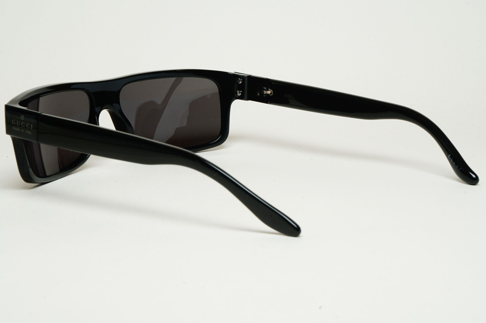 Gucci Sunglasses 2005 Vintage Black Rectangle GG 1606/S D28BN 56mm 301225