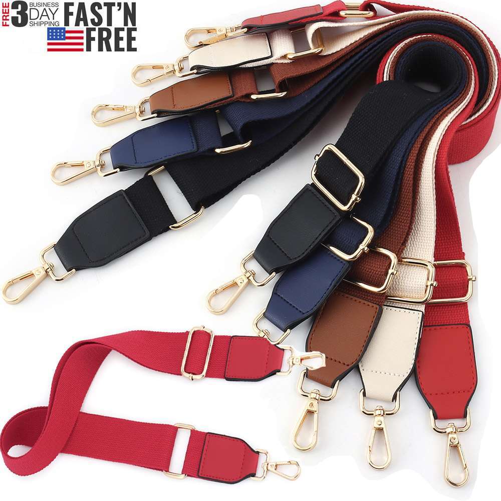 Wide Shoulder Bag Belt Strap Crossbody Adjustable Replacement Handbag Handle NEW