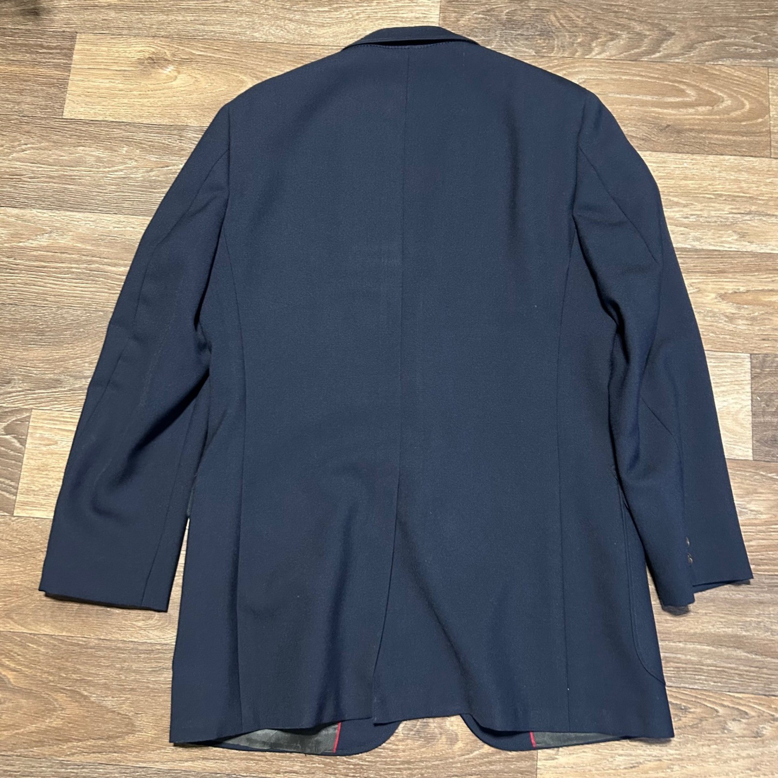 Botany 500 Parisian Men’s Navy Blue Blazer Sport Coat Tailored USA Size 42R