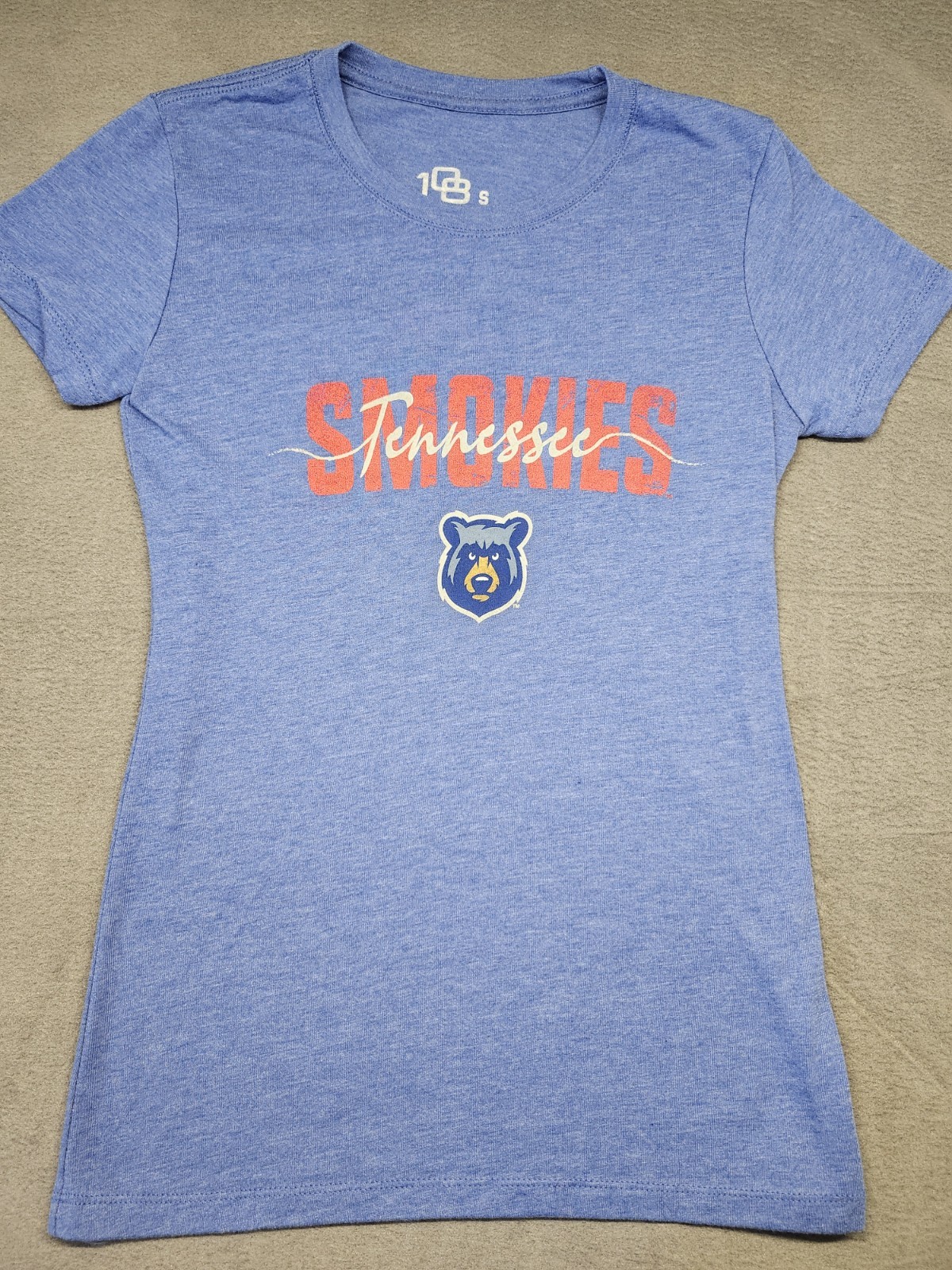 Tennessee Smokies T-Shirt 108 Stitches Brand Women’s Small Blue