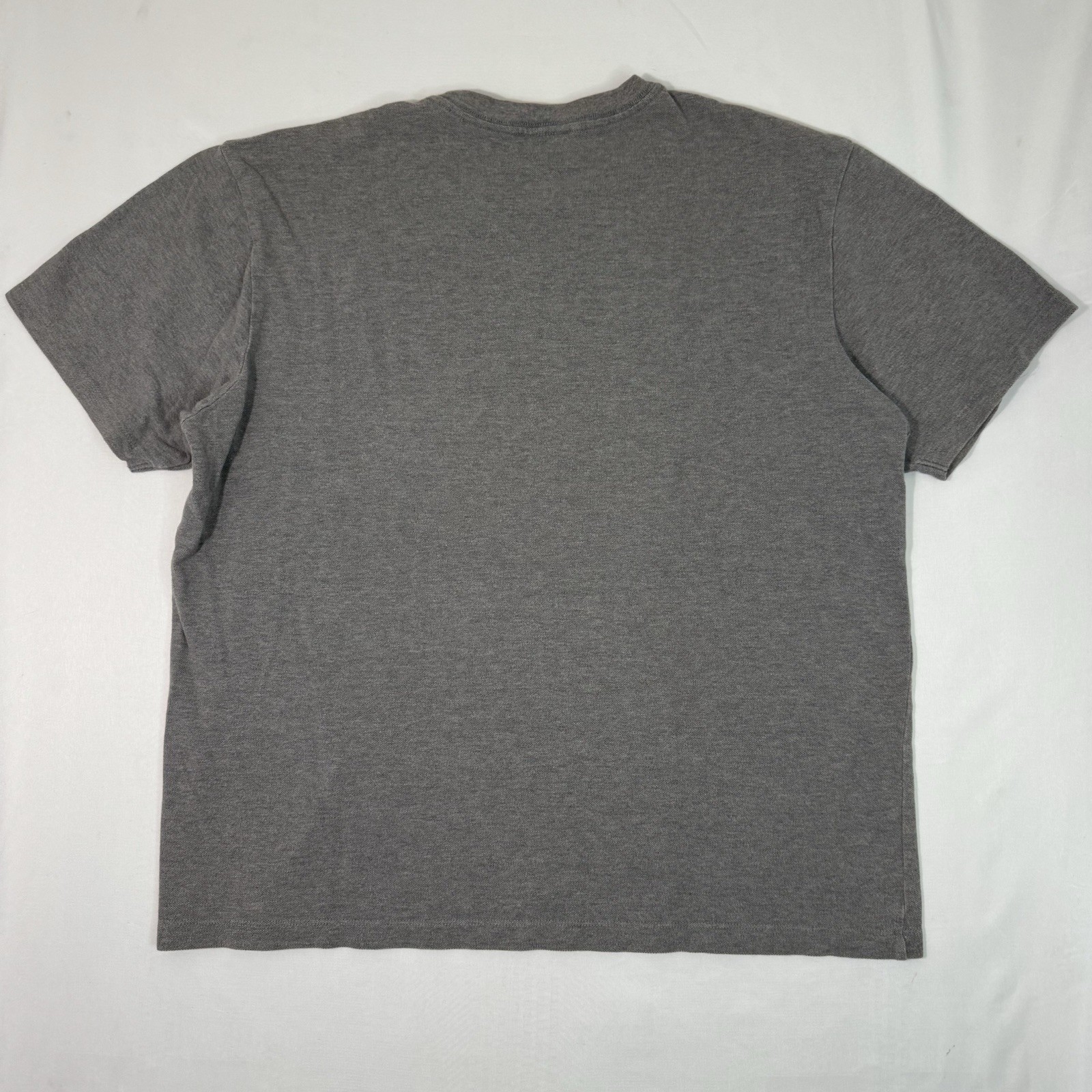 VTG 2003 Y2K Old Navy Horizontal Stripe T-Shirt Men’s L Normcore Gray Pullover