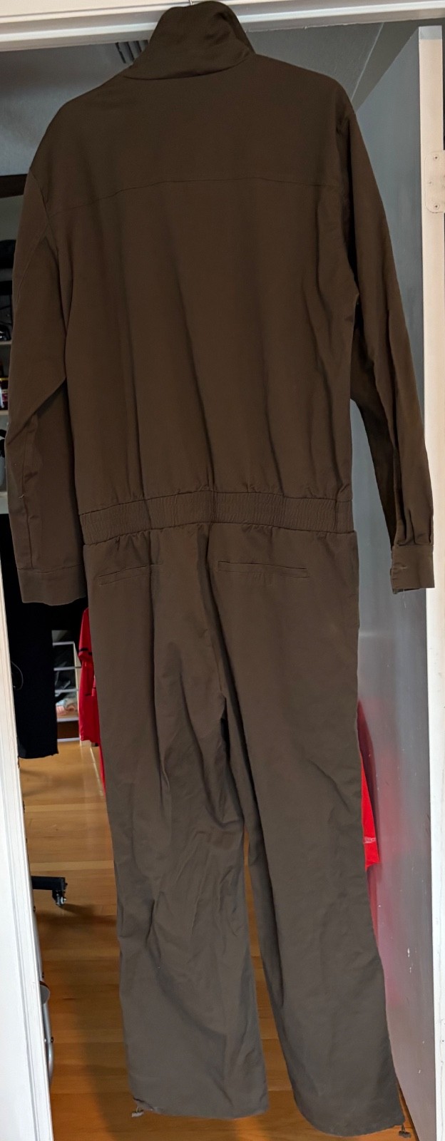 Used Coverall Jumpsuit Men’s Large Brown Work Wear