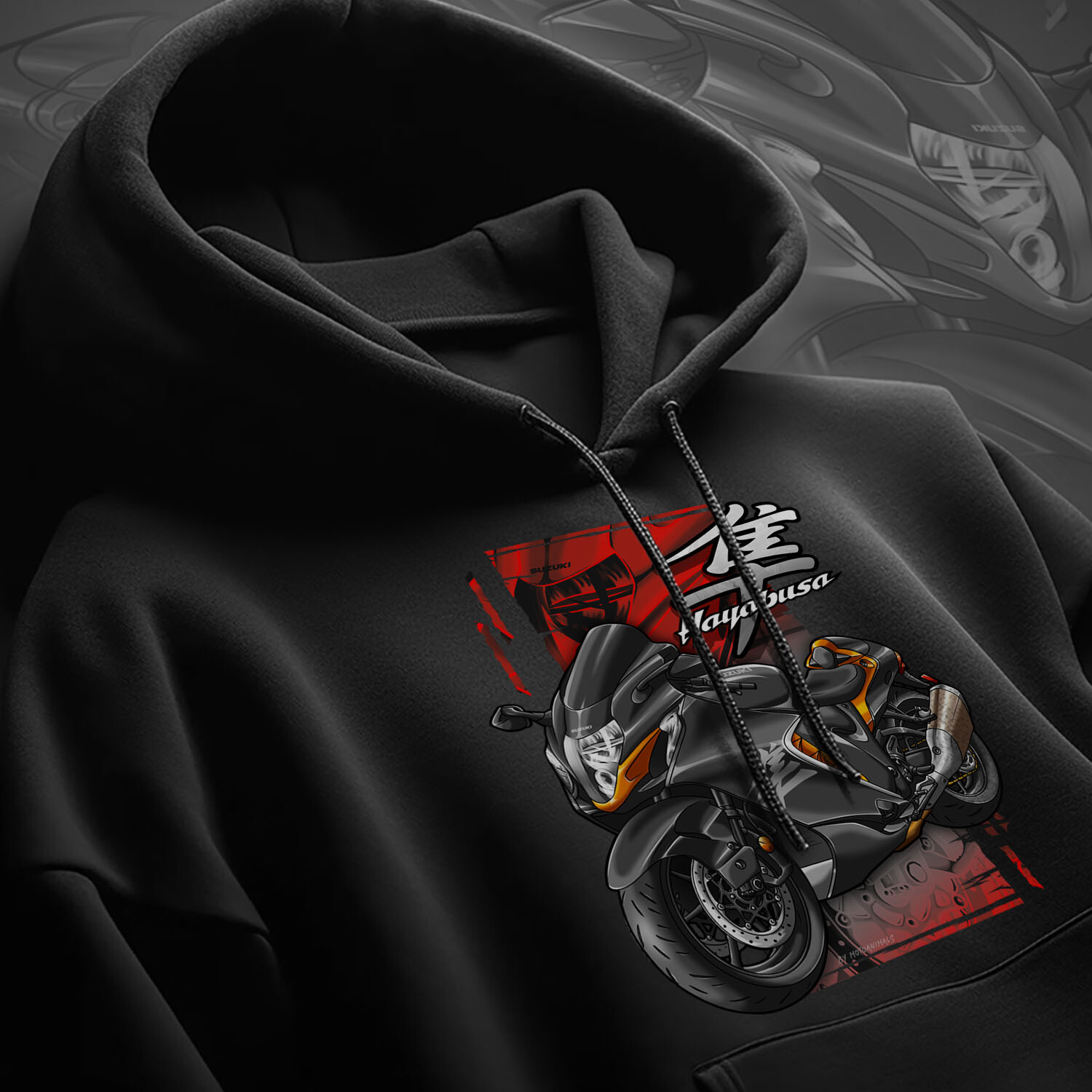 Suzuki Hayabusa 2021-2024 Motorcycle Hoodie for Sportbike GSXR 1300 Riders
