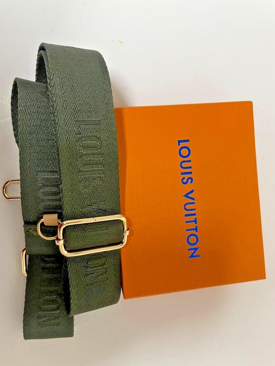 Louis Vuitton Shoulder Strap Adjustable Crossbody Shoulder Replacement Green