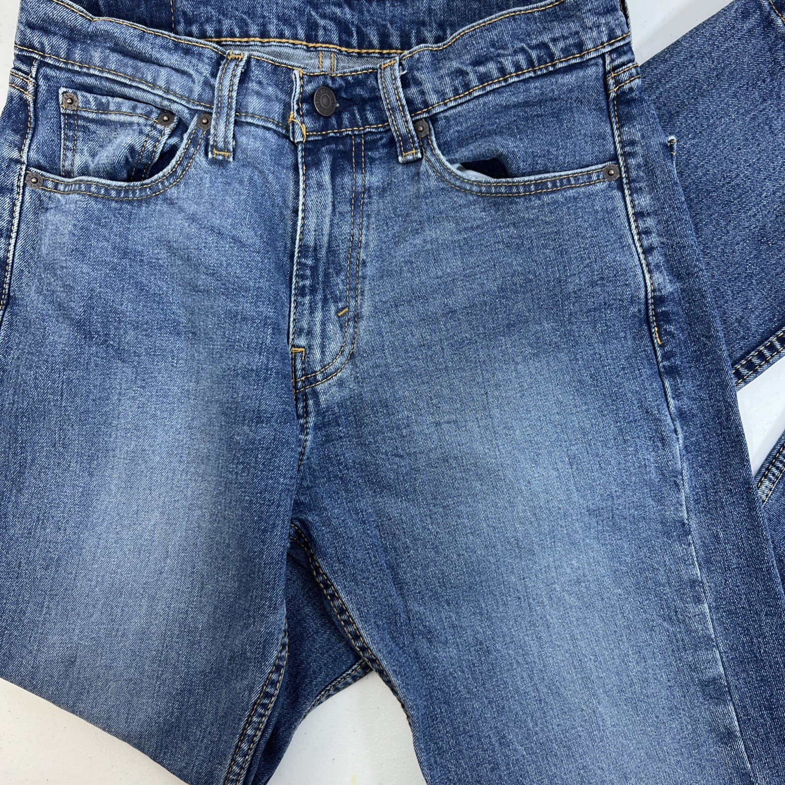Levi‘s 505 Straight Blue Denim Casual Jeans Size 30