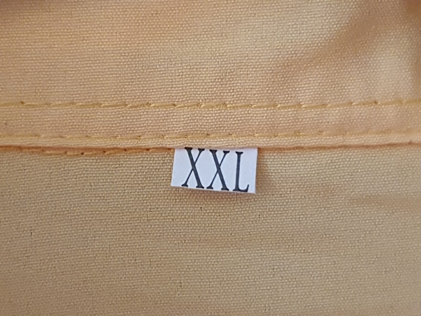 Button Down Shirt – Lapel Collar, Flowy Long Sleeves – Yellow – Size 18/XXL-BNNT