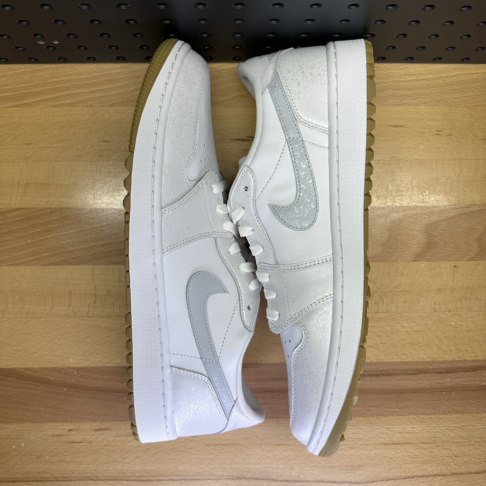 Nike Air Jordan 1 Low G Golf White Gum Shoes DD9315-111 Men’s Size 10.5