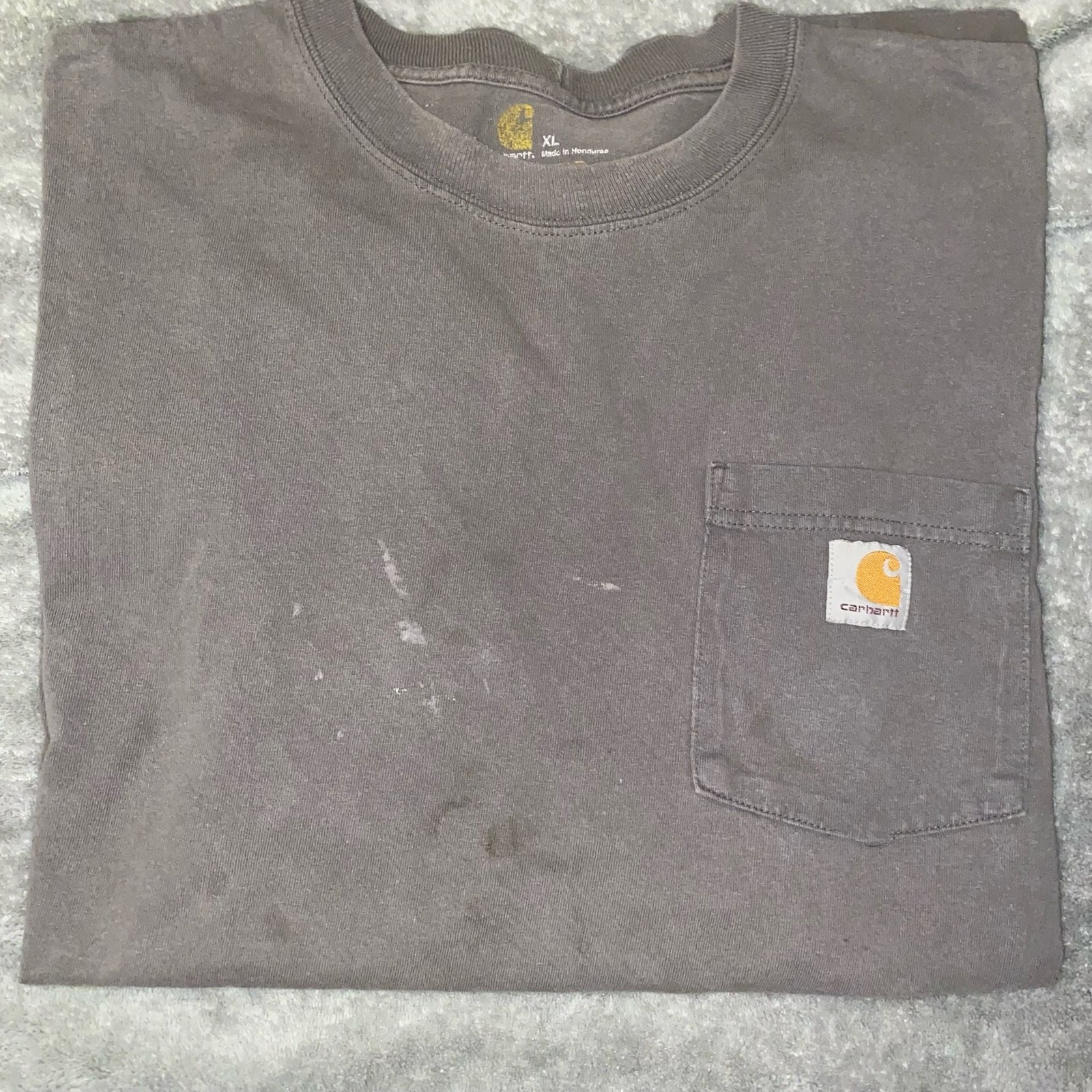 Carhartt Original Fit Short Sleeve Pocket T-Shirt – Grey