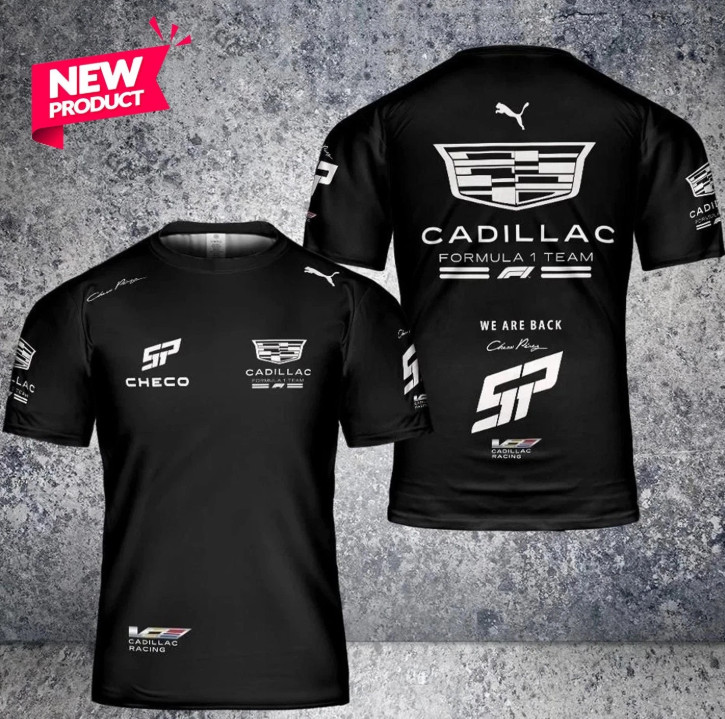 Cadillac* Racing 3D T-Shirt Fullsize Xs-5Xl Gift For Fans
