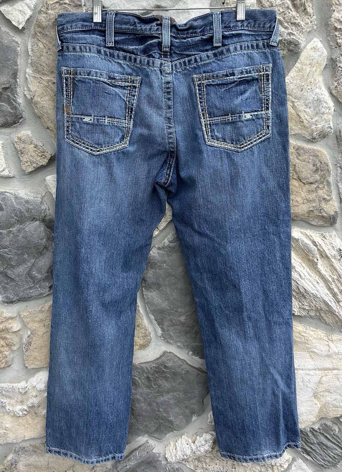 Ariat M5 Low Rise Straight Jeans Mens Size 36×30 Western Workwear Cowboy Ranch