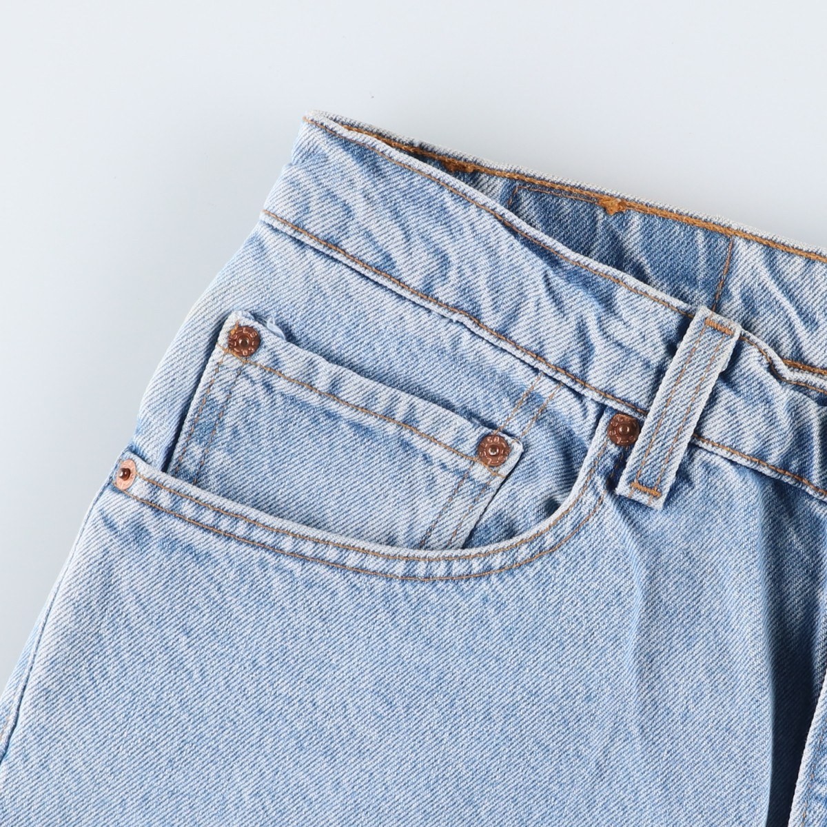 Used Levi’s 00505-4834 Regular Fit Straight Leg Tapered Denim Pants Made in …