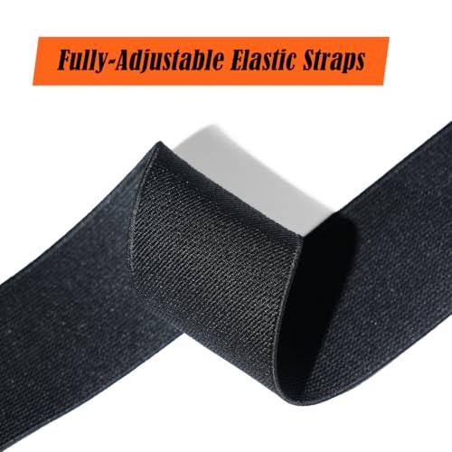 UltraLight Grip Suspenders, 2-Inch Wide Elastic Suspenders for Pants, Mens