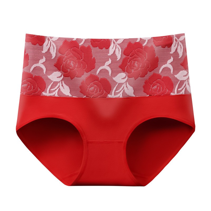 3 Pack Ladies Cotton Tummy Control Panties Leak Proof Underwear Women High Waist