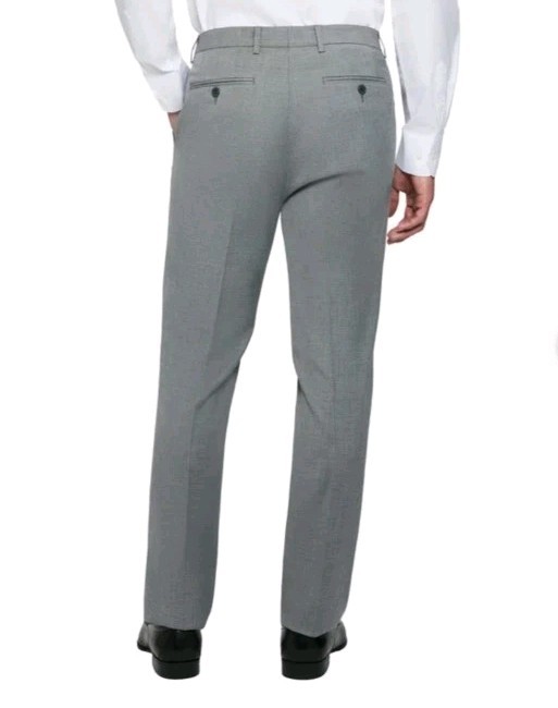 CALVIN KLEIN SLIM FIT FLAT FRONT MEN’S DRESS PANTS
