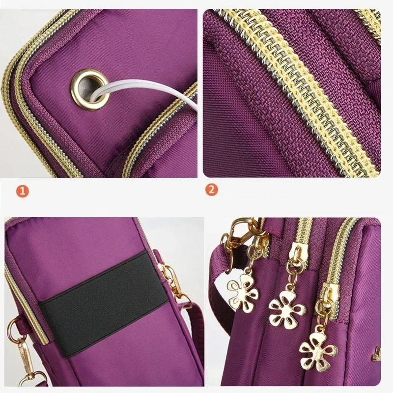 Small Cell Phone Purse Wallet Shoulder Bag Case Cross-body Pouch Handbag Women