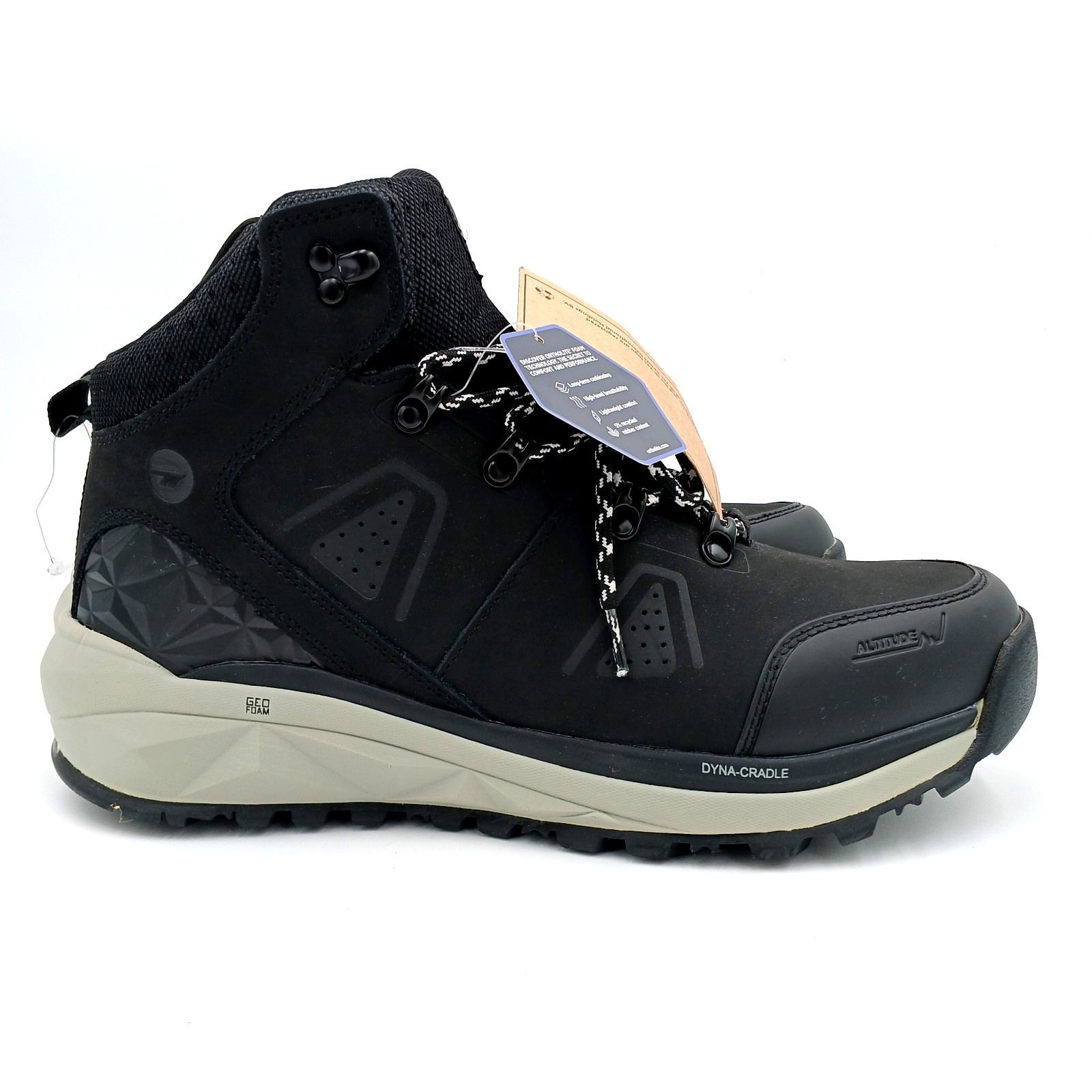 Hi-Tec – GEO Altitude Pro – 11M Men’s – Mid Hiking Boot – Waterproof – Black