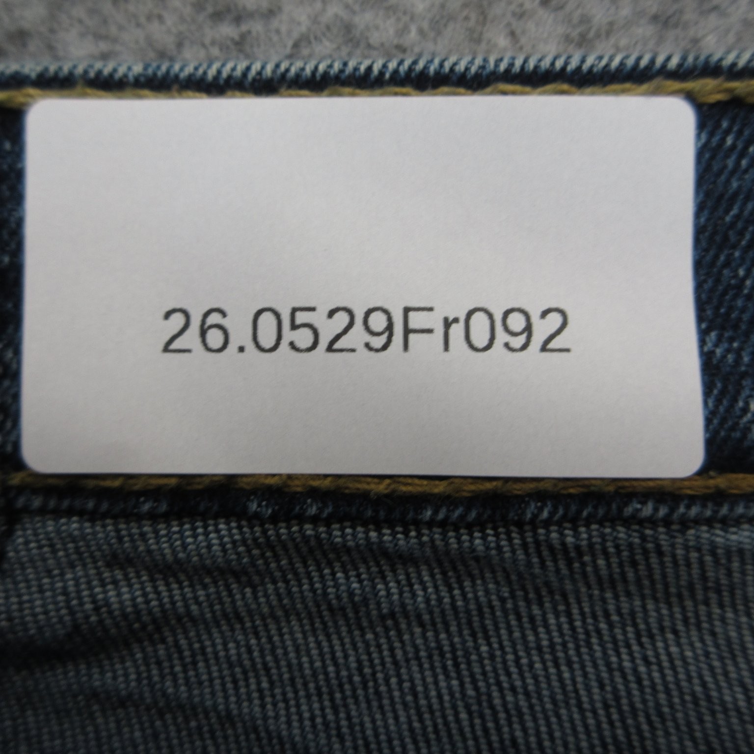 DENIZEN Levi’s 232 Men’s Blue Slim Straight Fit Jeans 36×34 Stretch Denim
