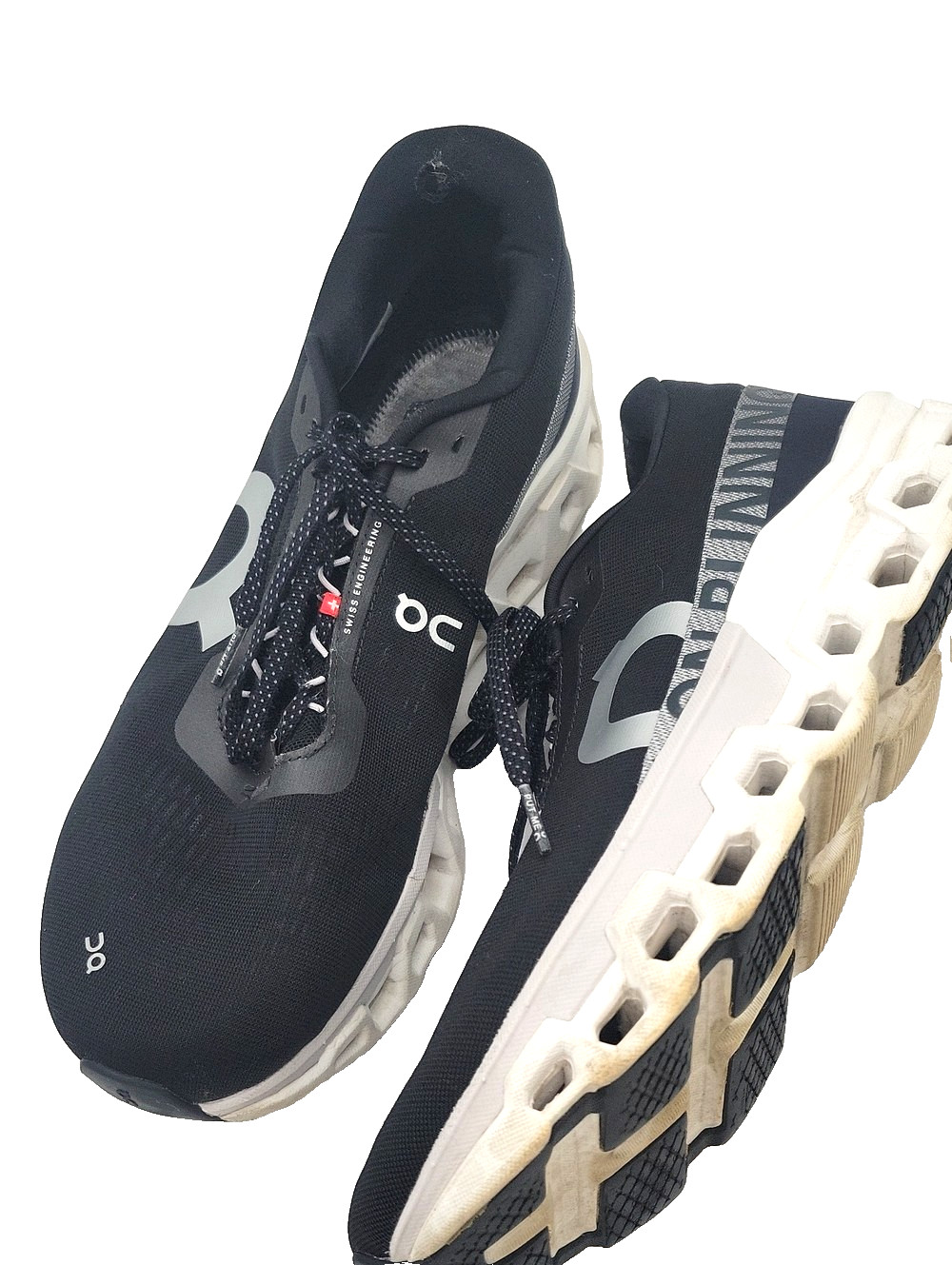 On Running Cloudmonster 2 Black Frost Sneakers Shoes size 12.5