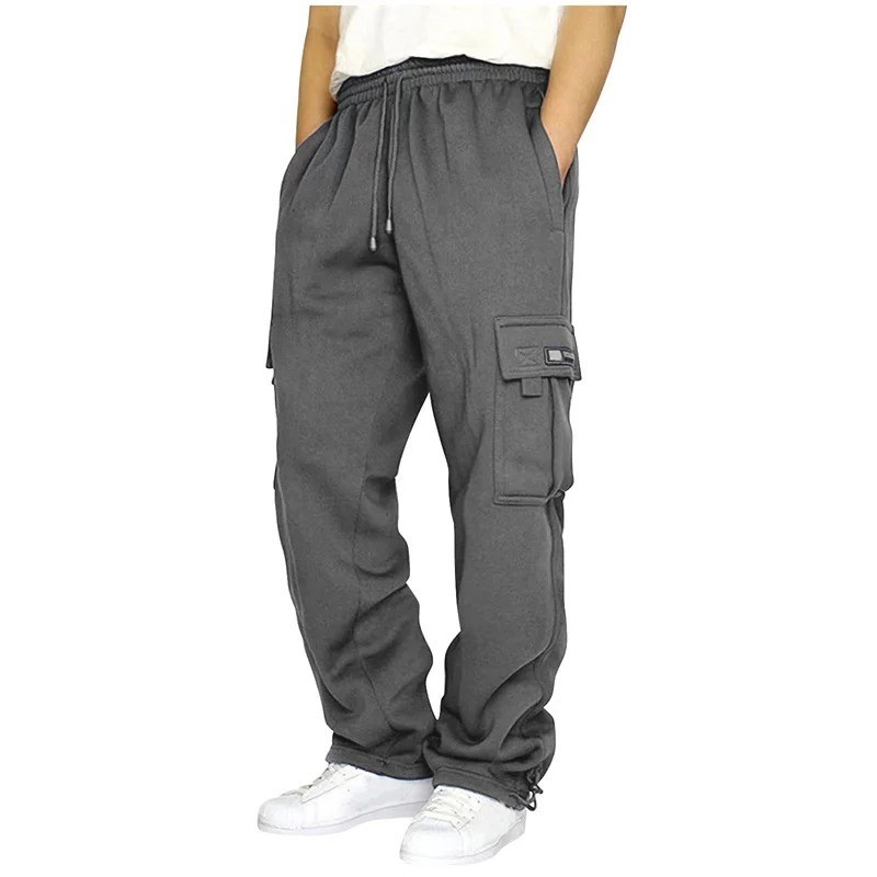 Men’s Pants Cargo Sweatpants Pro Club Trousers Tracksuit Bottoms Jogging NEWS.Hi