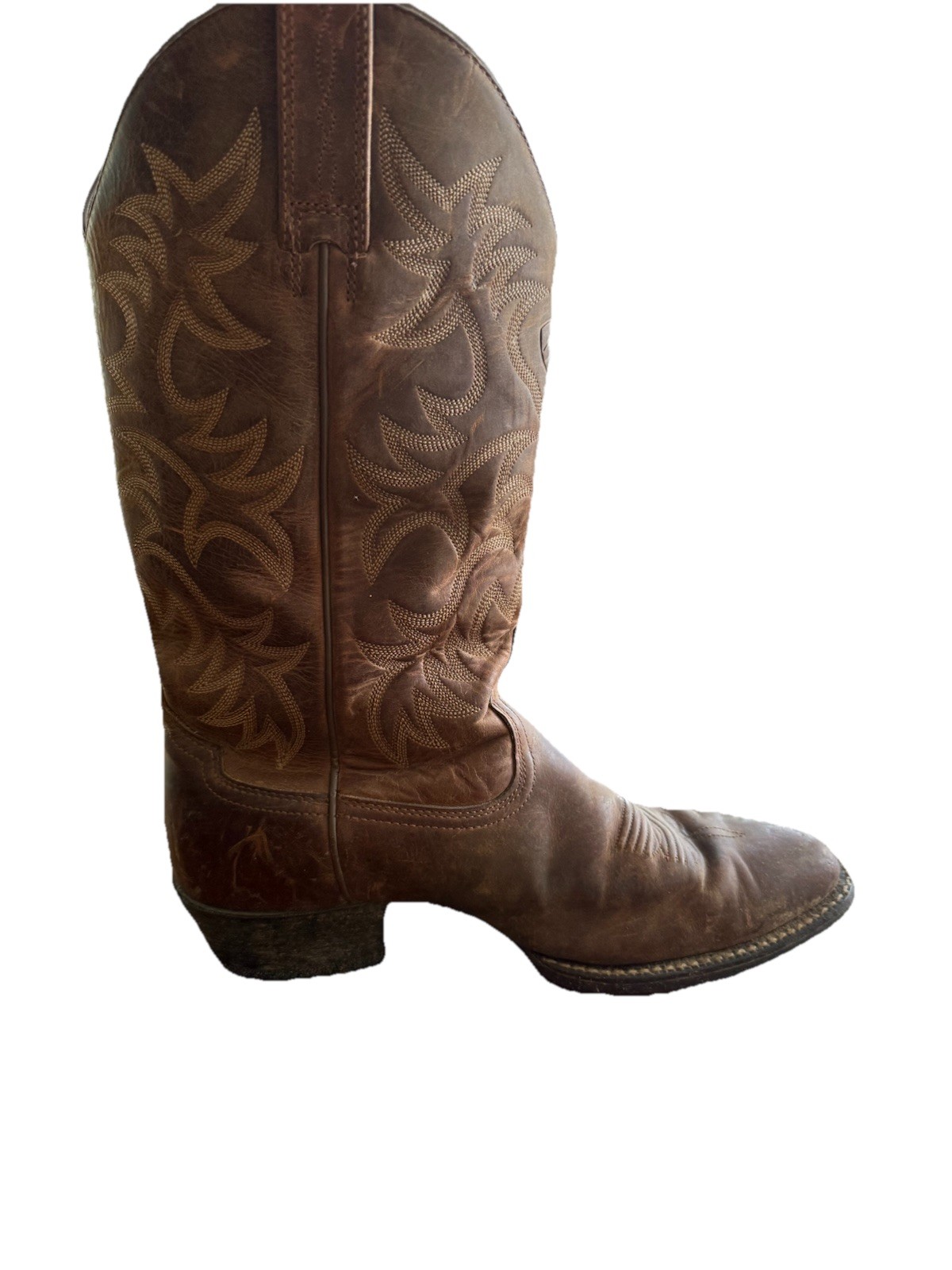 Ariat Men’s Heritage Western R Toe Cowboy Boot Size 9 Style 34725