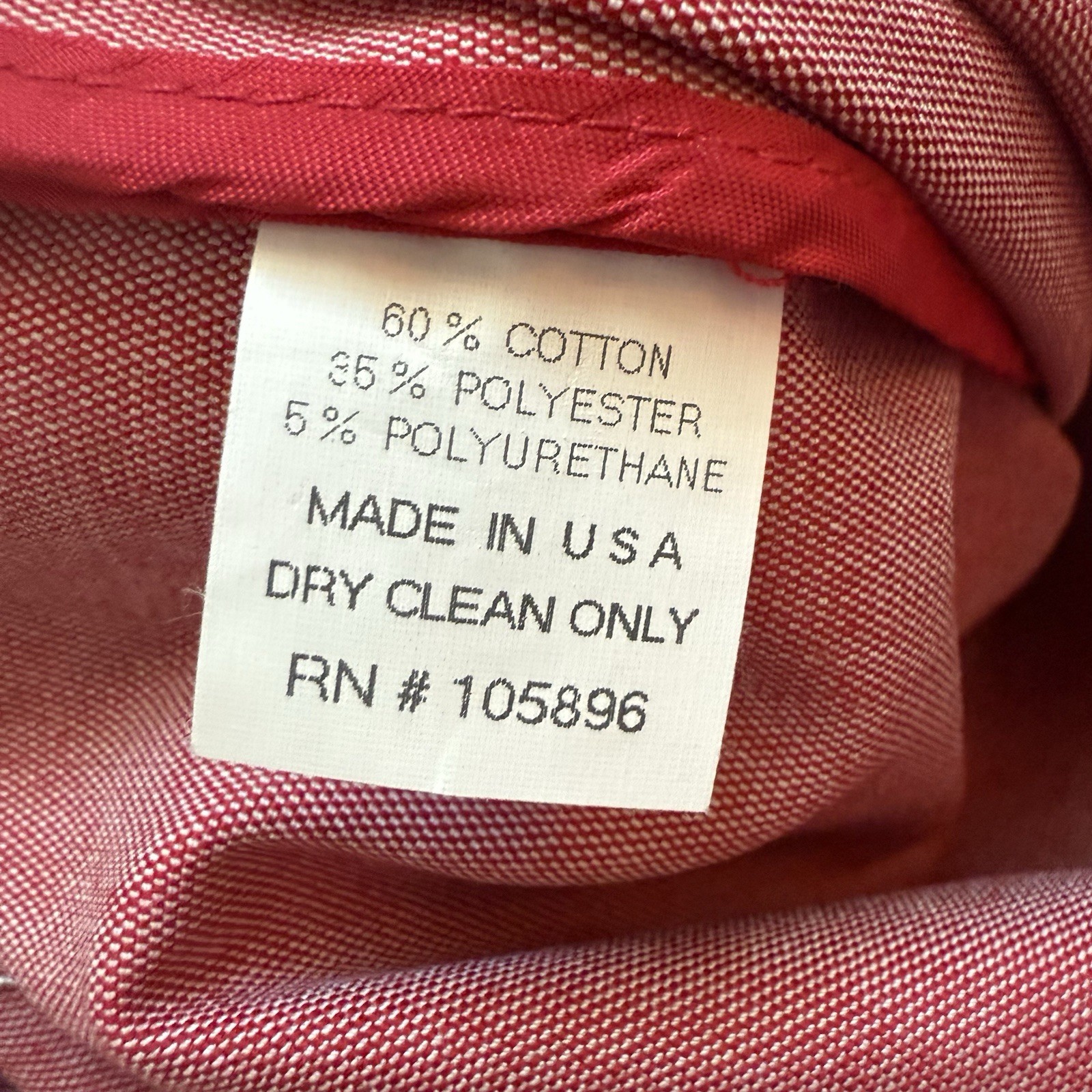 WORTH Short A-Line Skirt Pink Light Red Sailor Snap Cotton Women’s Size 6 NWT