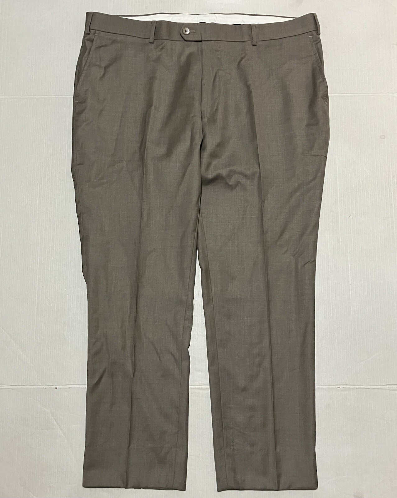 CHARLES TYRWHITT Mens Dress Pants Mettalic Gray Size 40 X 28 wool Casual Pleated