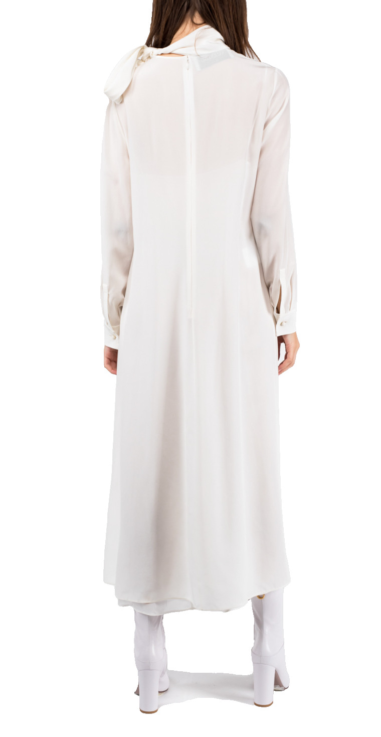 Valentino Garavani Silk Dress Midikleid Midi-Dress Emancipation of Poetry New S