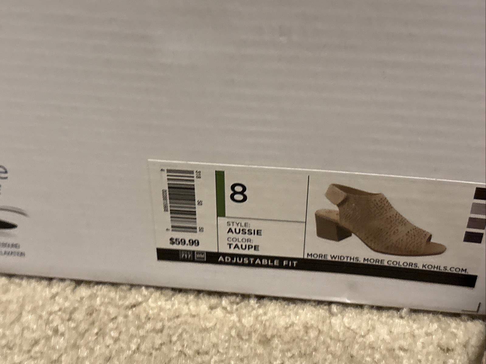 Sonoma Beans New With Tags Heels