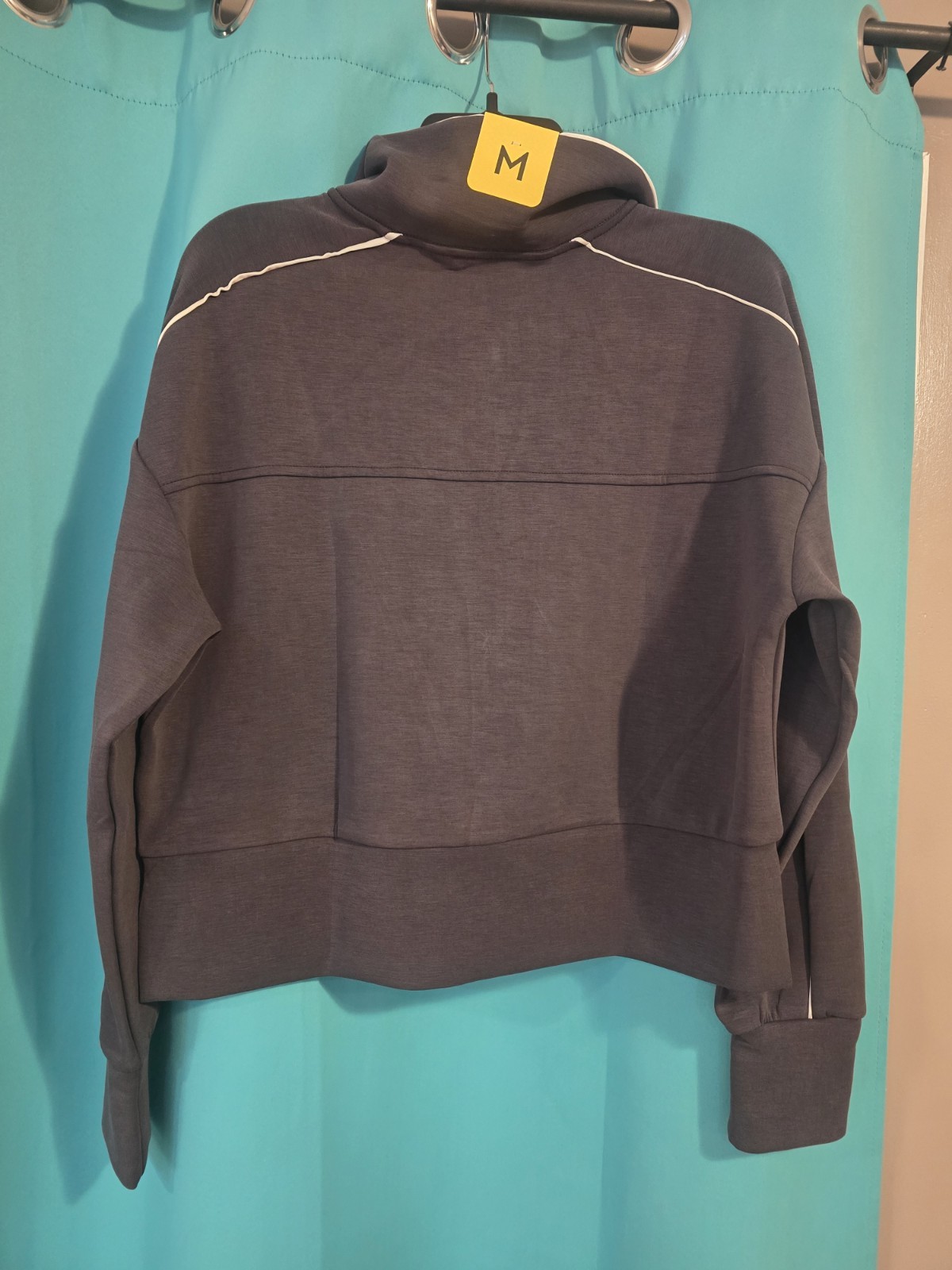 Member’s Mark Women’s Medium Sandwash Half Zip Pullover NWT
