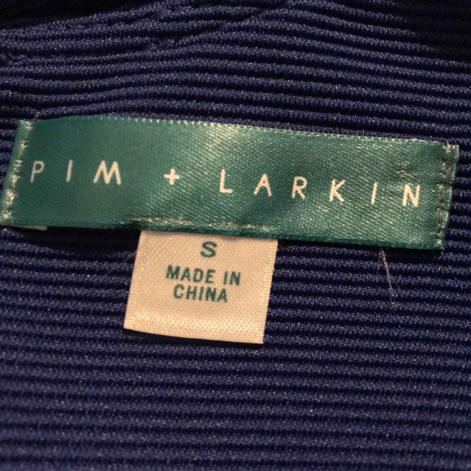Pim + Larkin Women Dress Pleated Bow Royal Blue Any Occasion Pockets Sleeveless