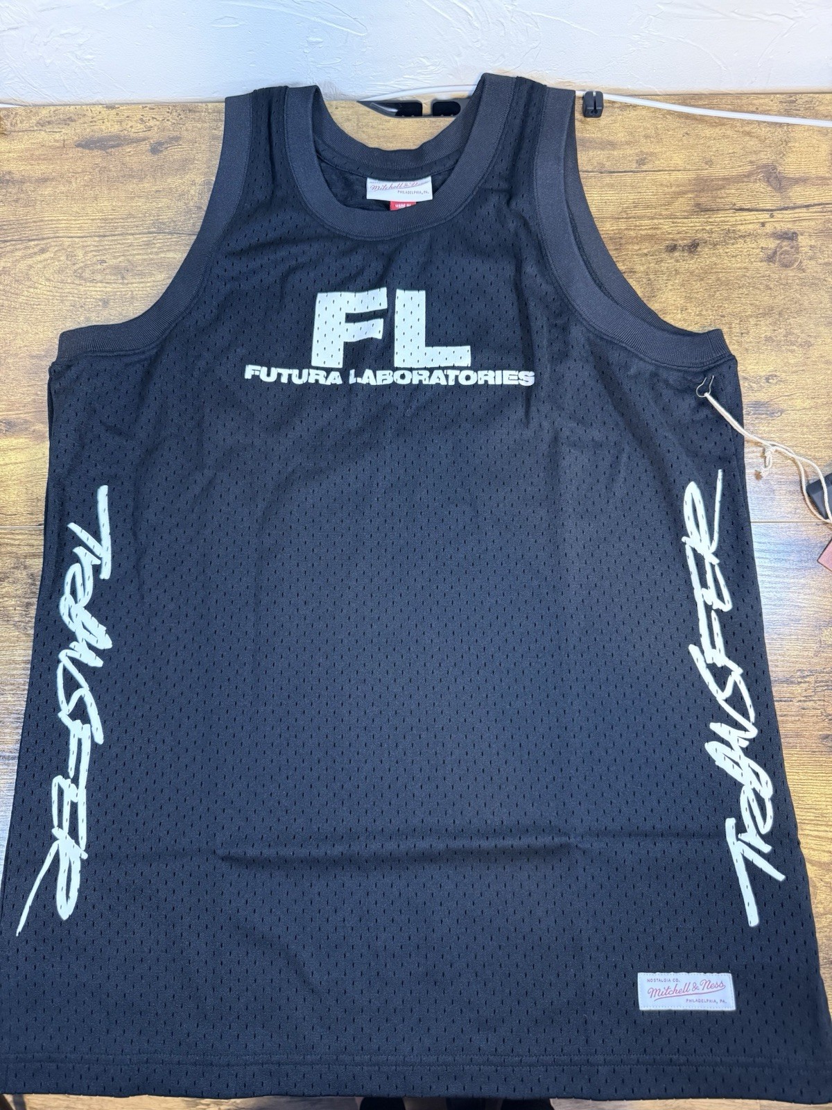 Futura 2000 Mitchell And Ness Basketball Jersey M laboratories Complex Con Shirt