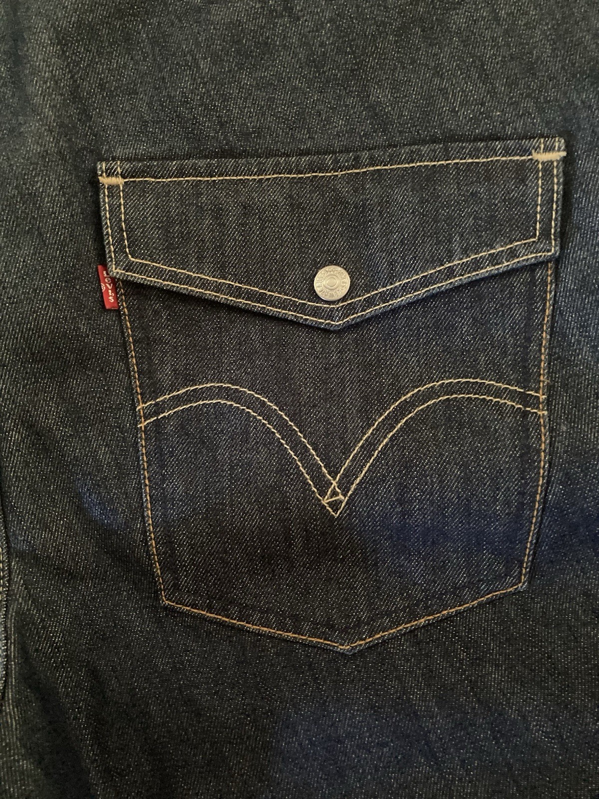 Vintage LEJ 2003 Y2K Levi’s Engineered Jeans Loose Flap Pocket W36x34 Grunge NWT