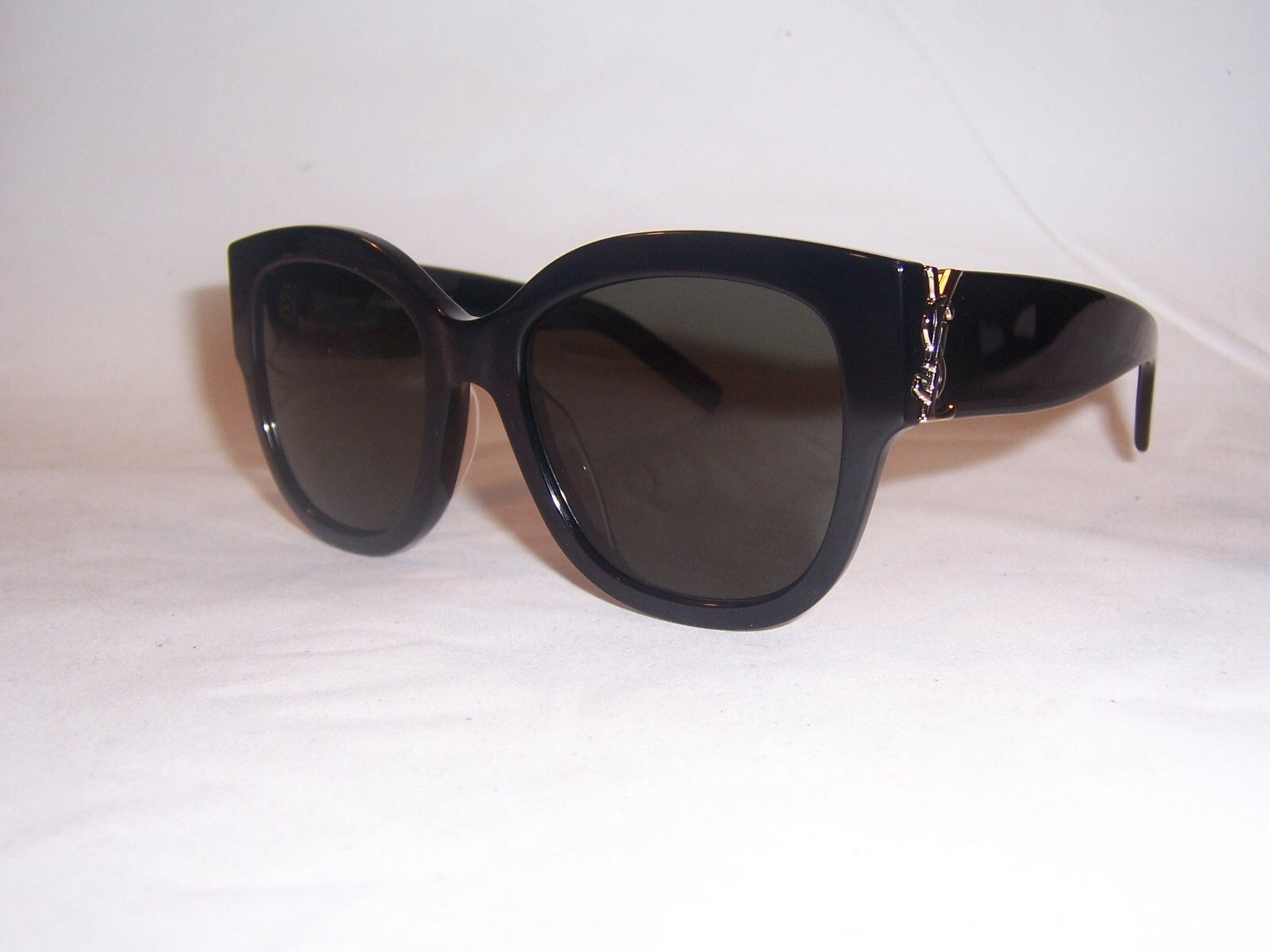 NEW SAINT LAURENT SUNGLASSES SL M95/F 001 BLACK/GRAY AUTHENTIC 95