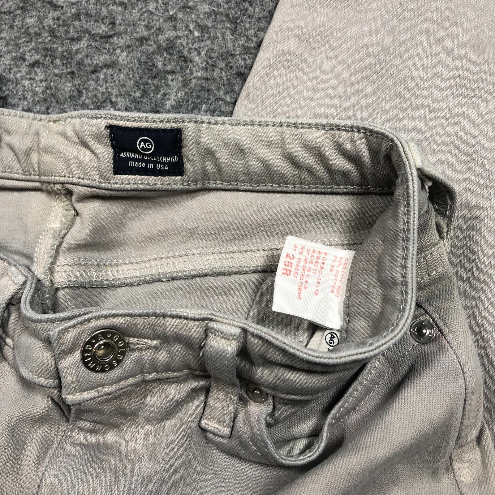Womens Denim Lot 5pc Pilcro AG Silver Suki Jeans Upcycle Craft Repair Reseller
