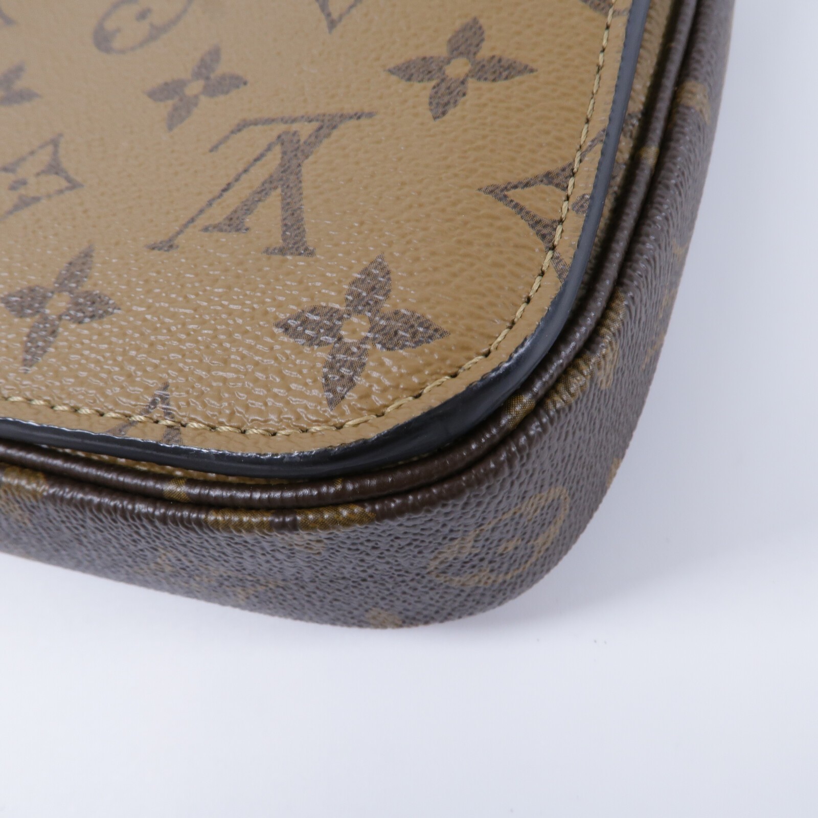 LOUIS VUITTON LV Pochette Metis 2 Way Shoulder Bag M44876 Monogram Reverse Brown