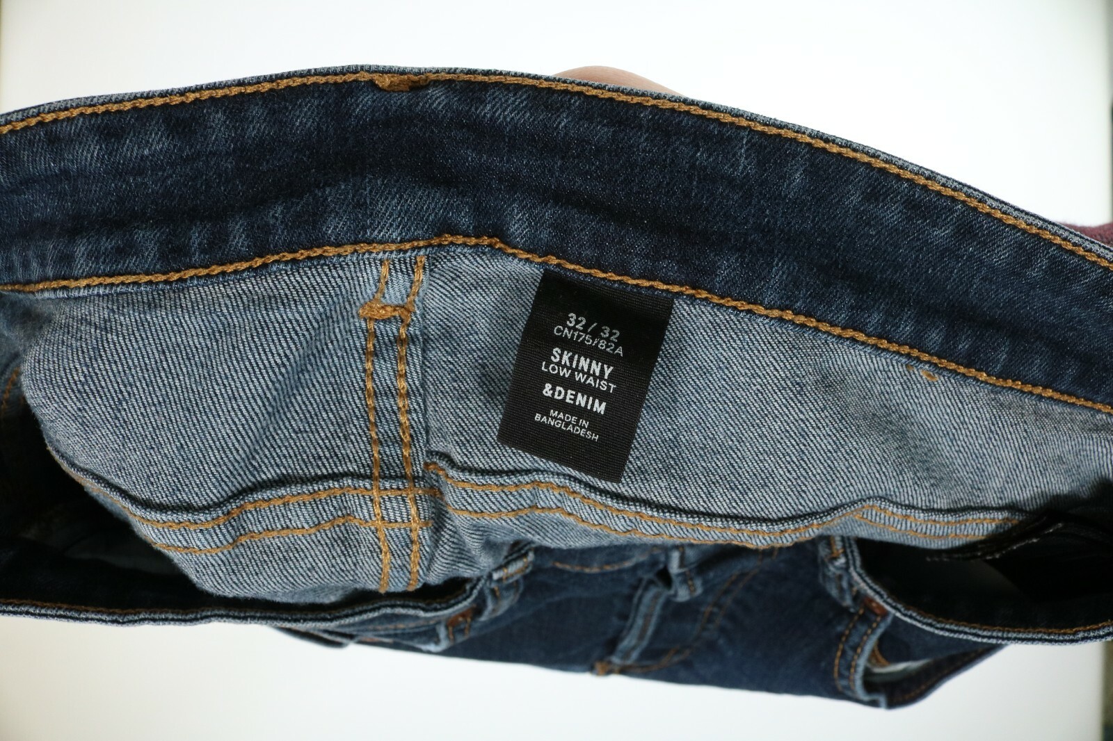 Mens Slim Blue Denim Jeans 32×32 EUC