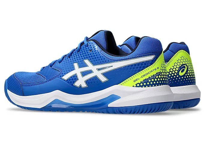 Asics Gel Dedicate 8 Pickleball Tennis Shoes Illusion Blue Size 10 1041A409-400