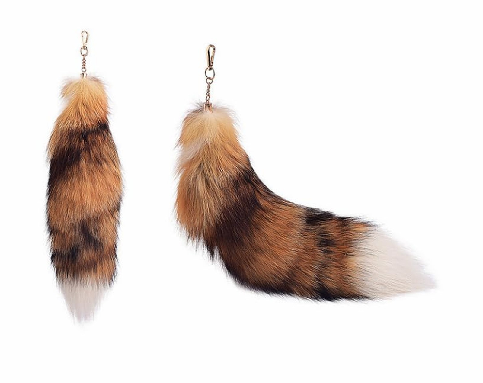 3 Pcs Fluffy false Tail Cosplay Tail Handbag Keychain Costume for Kids Adult …