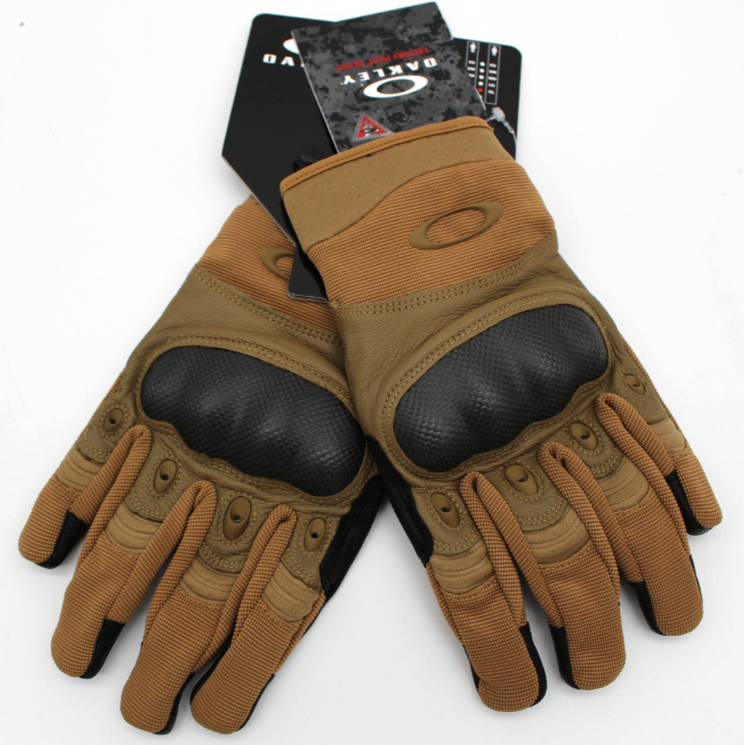 Oakley Factory Pilot Glove Mens Coyote Khaki Tactical Gloves – Size XL
