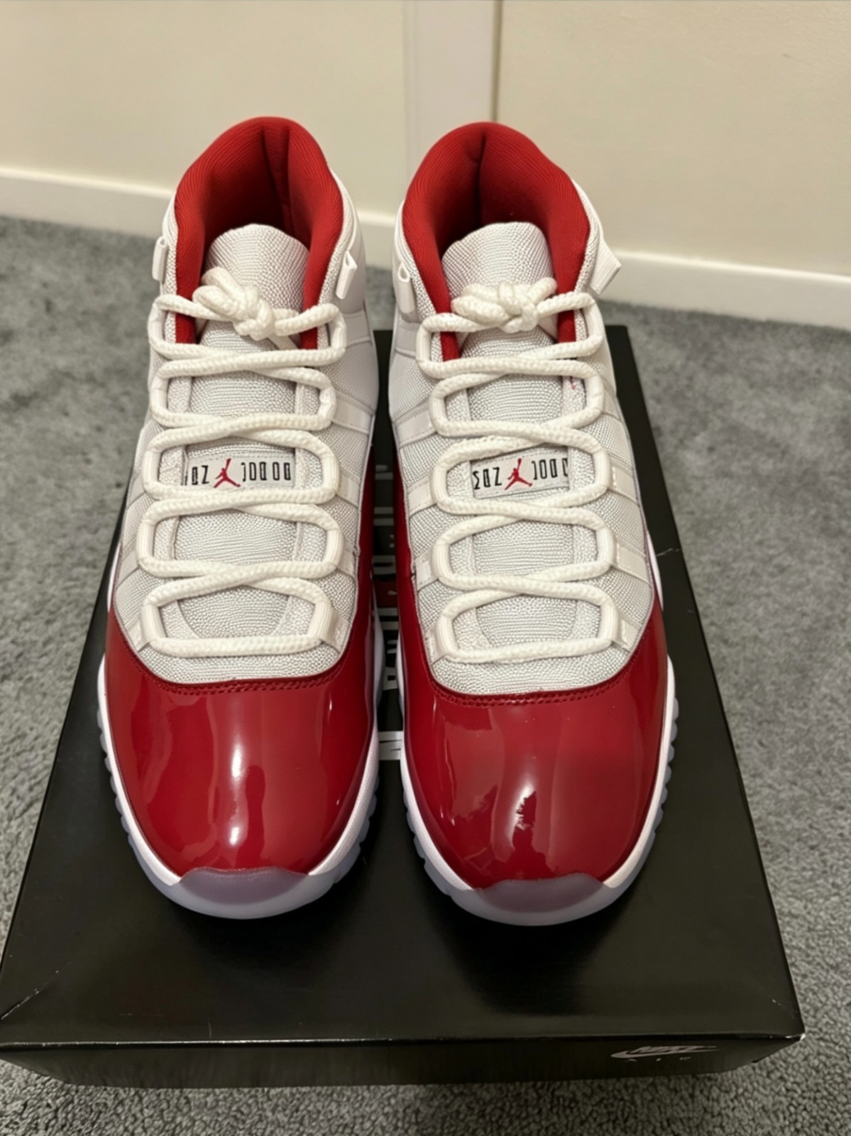 Nike Air Jordan 11 Retro High Cherry White Varsity Red Brand New CT8012-116