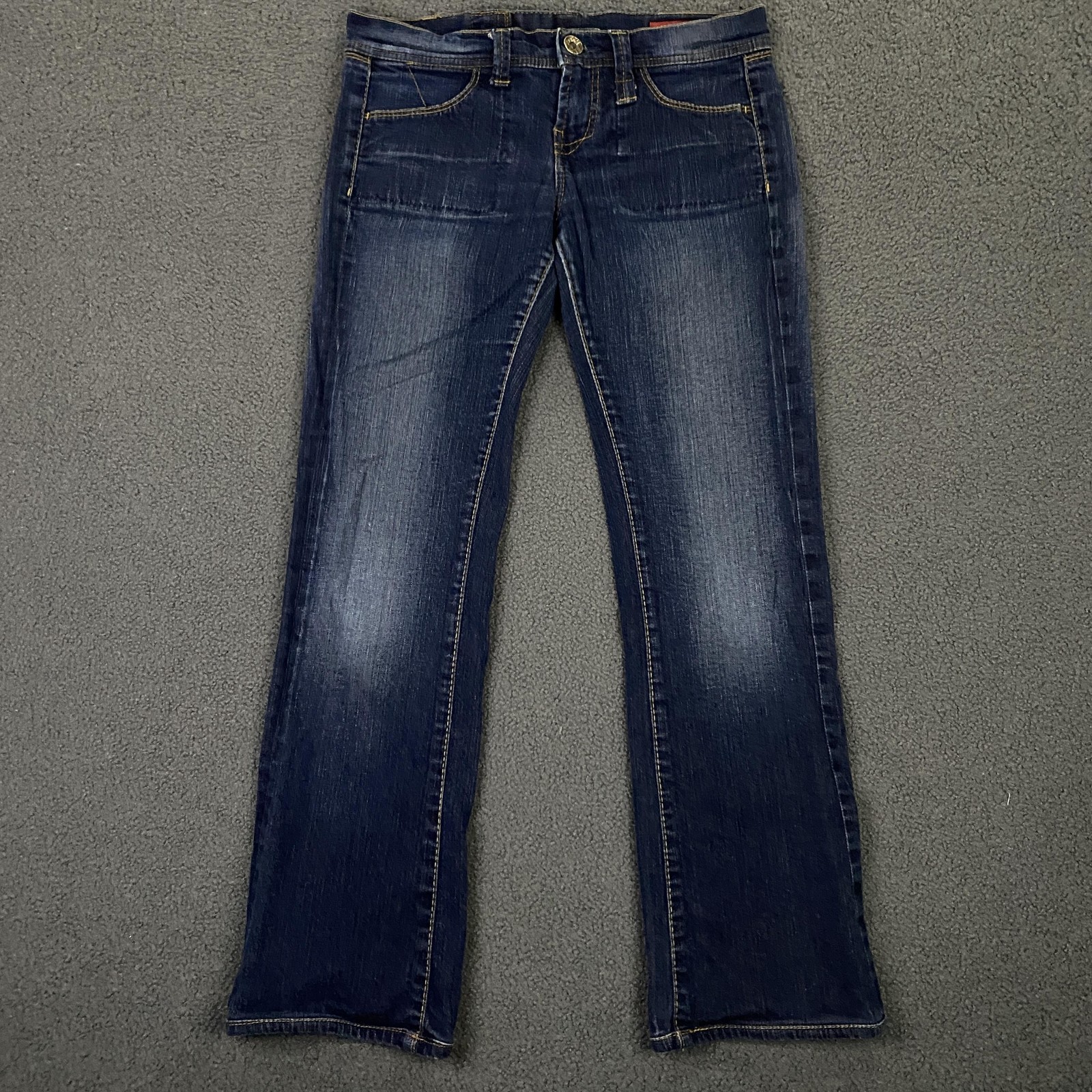 Miss Sixty Jeans Womens 30 Blue Low Rise Bootcut Zuma Denim Stretch Vintage Y2K