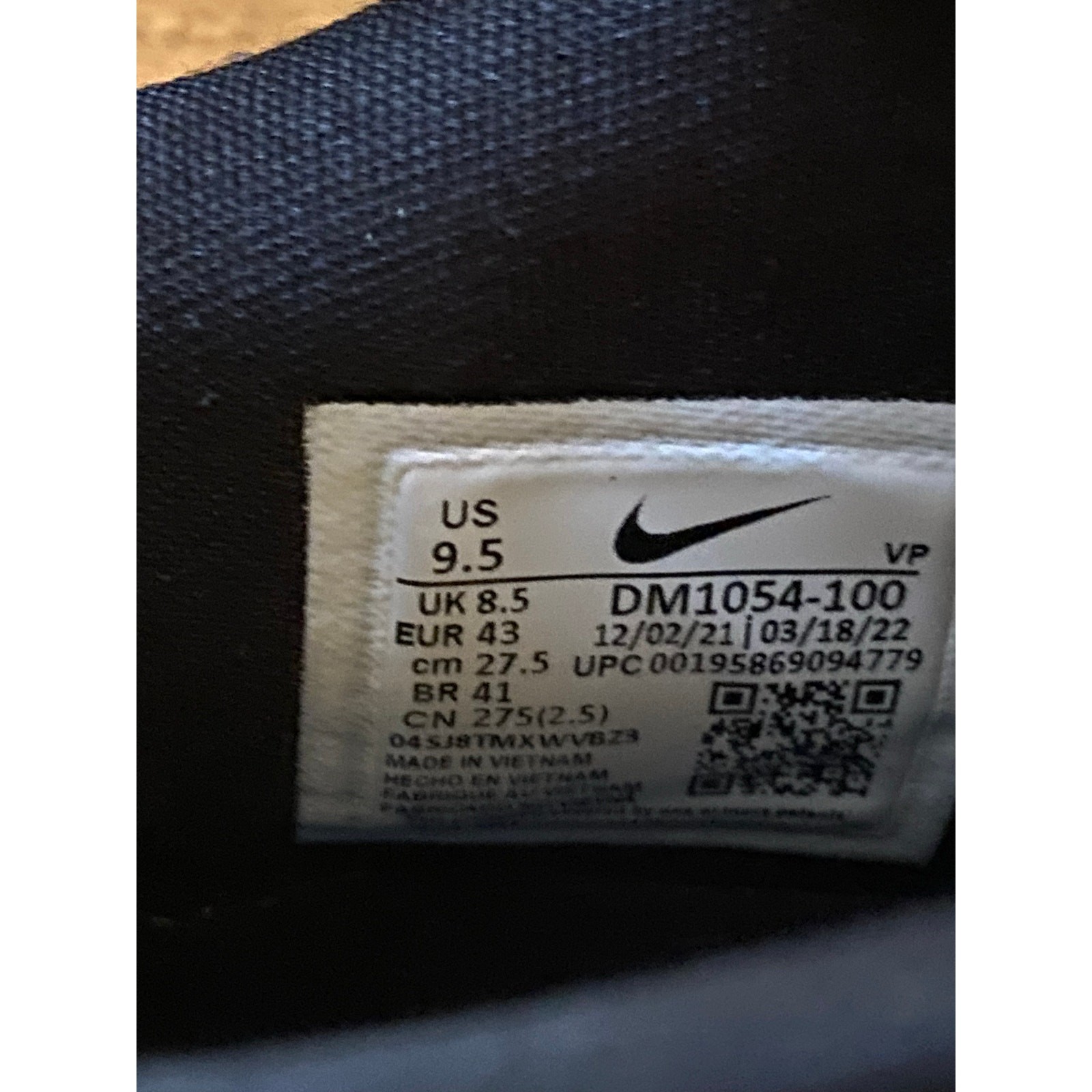 Nike KD 15 EP ‘Brooklyn Nets’ DM1054-100 Men’s Shoes Size 9.5