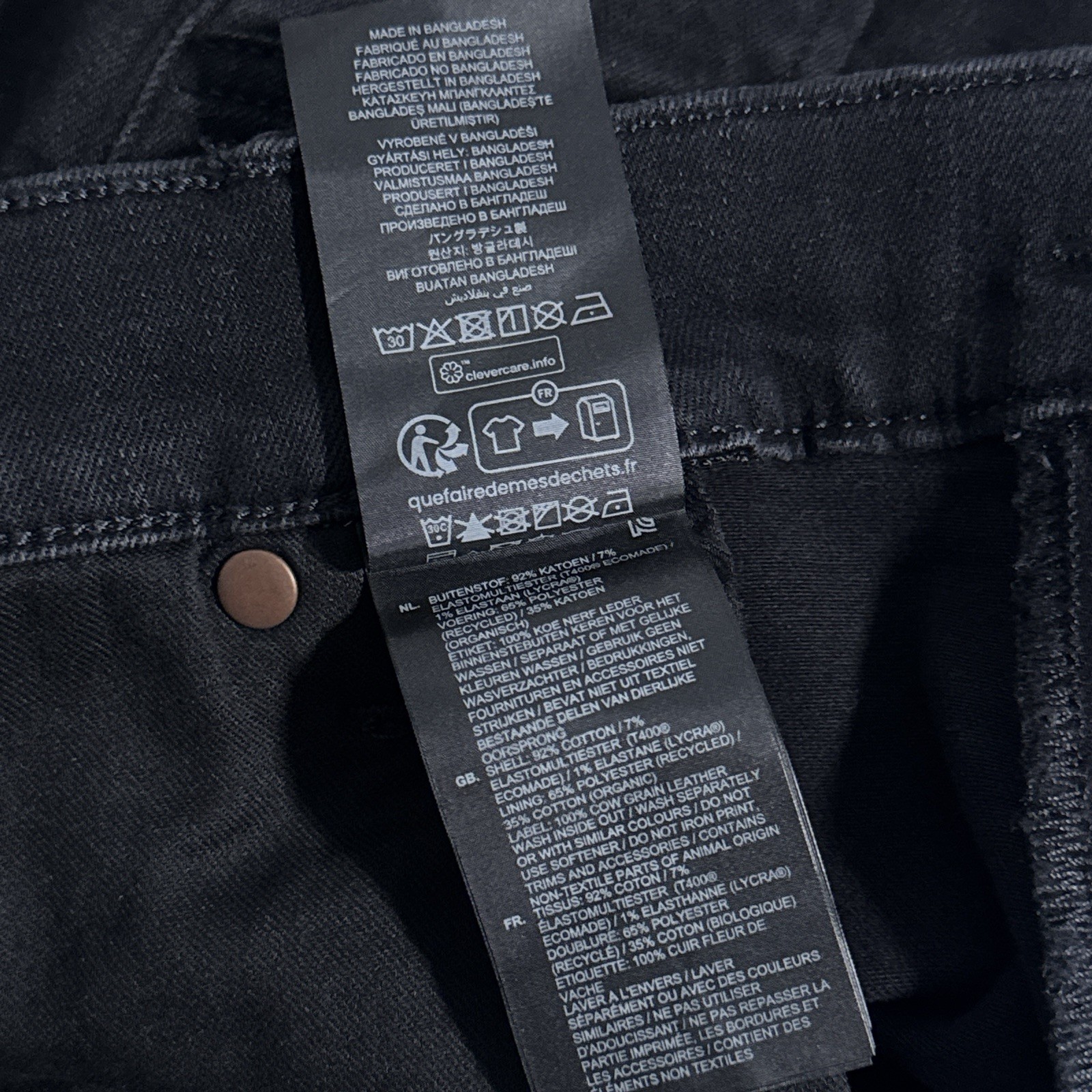 G-Star Raw Airblaze 3D Skinny Black Multi Pocket Moto Cargo Jeans Mens 34×34 NEW