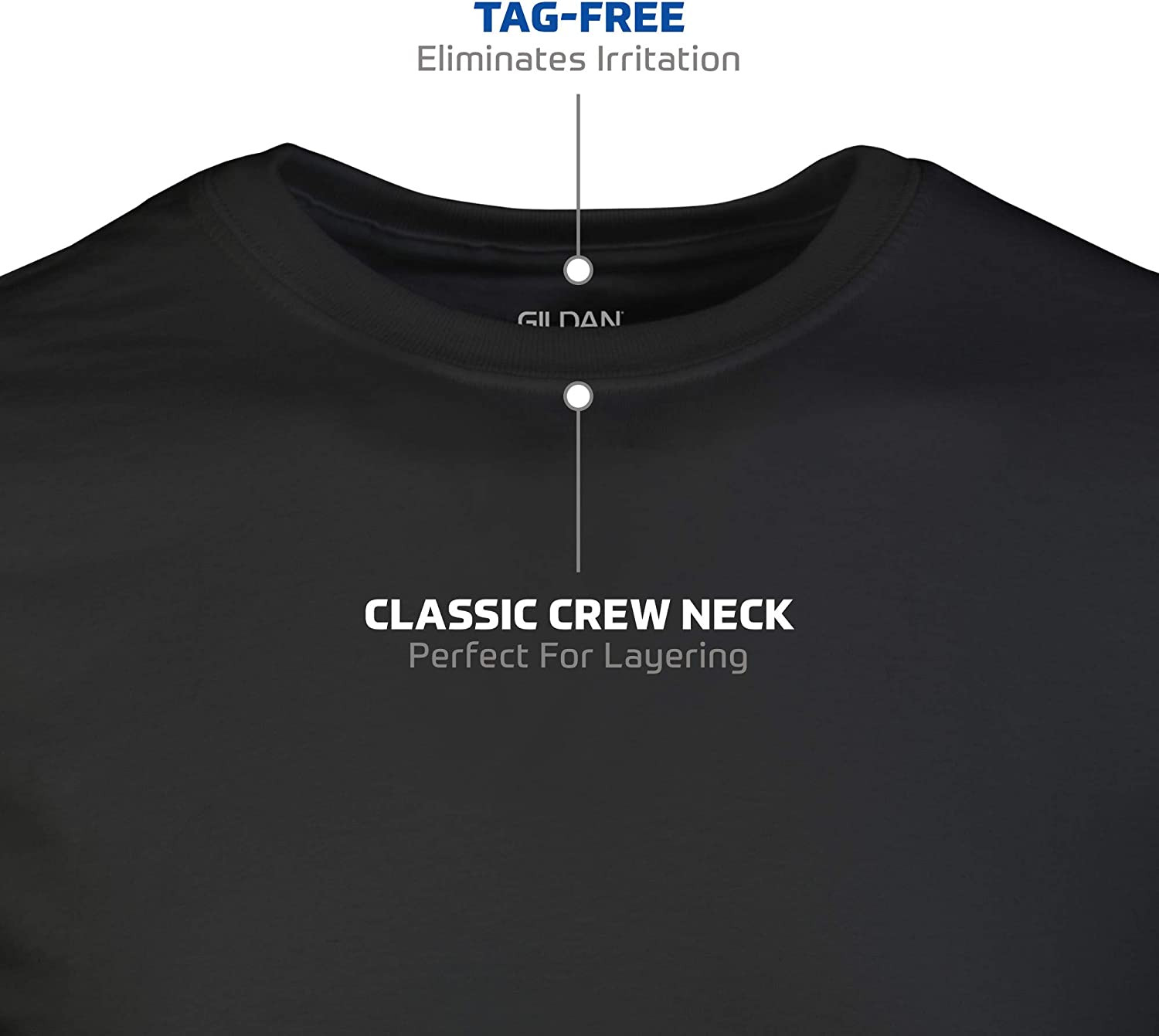 Gildan Men’S Crew T-Shirts, Multipack, Style G1100