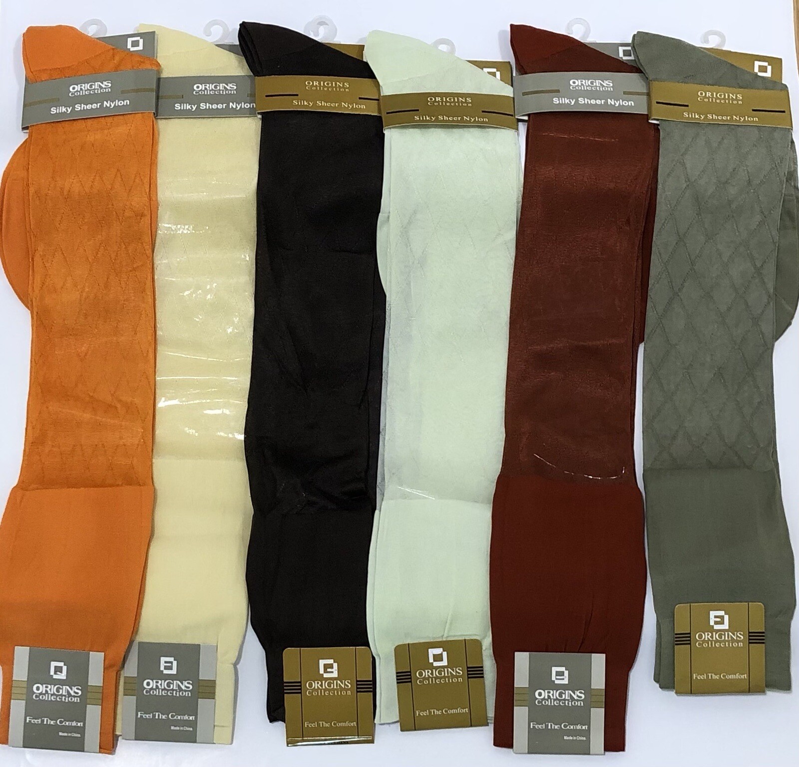 MEN’S OVER THE CALF SEXY SHEER,RIBBED,DIAMOND,ORIGINS, STACY ADAMS SOCKS $14.99e