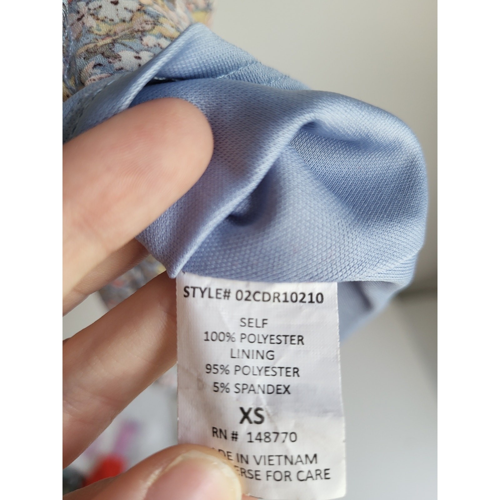 ​Sienna Sky Ditsy Floral Mini Dress XS Flutter Sleeve Cottagecore Milkmaid Femme