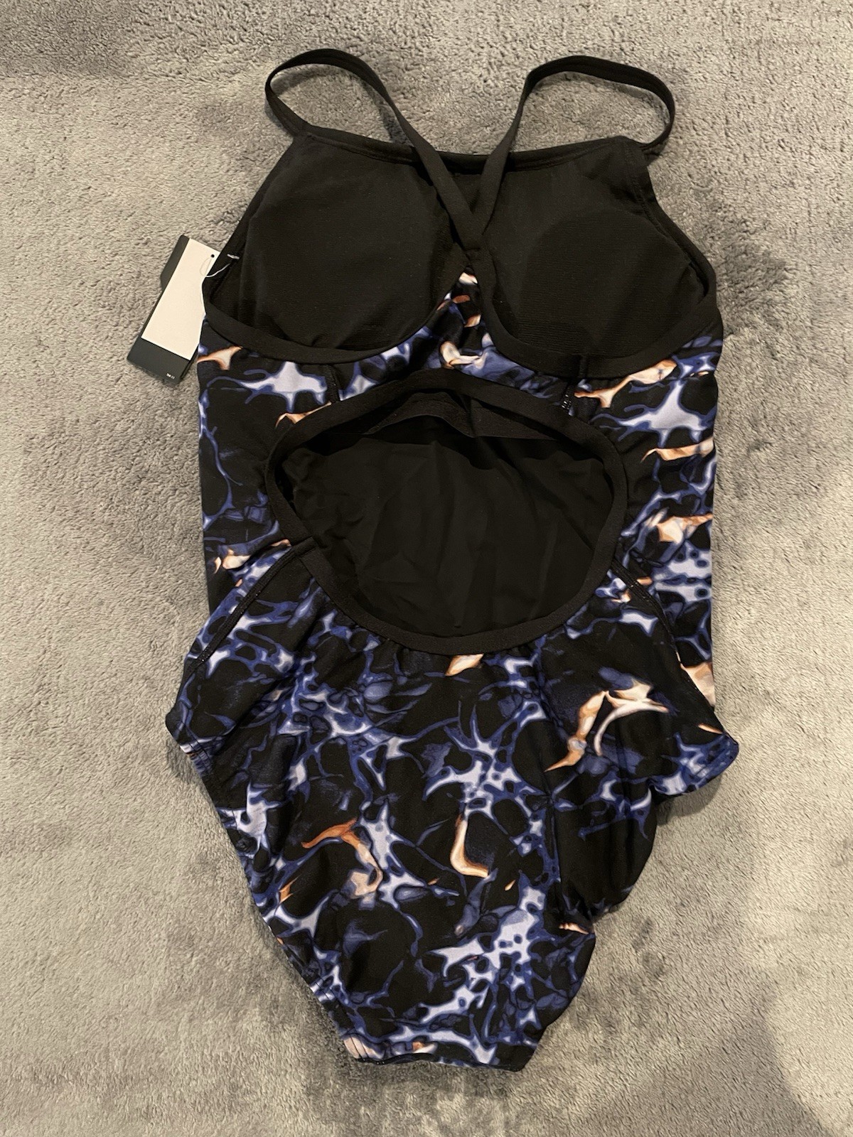TYR Durafast Elite Diamondfit Neuron One Piece Swimsuit Women’s US Size 14