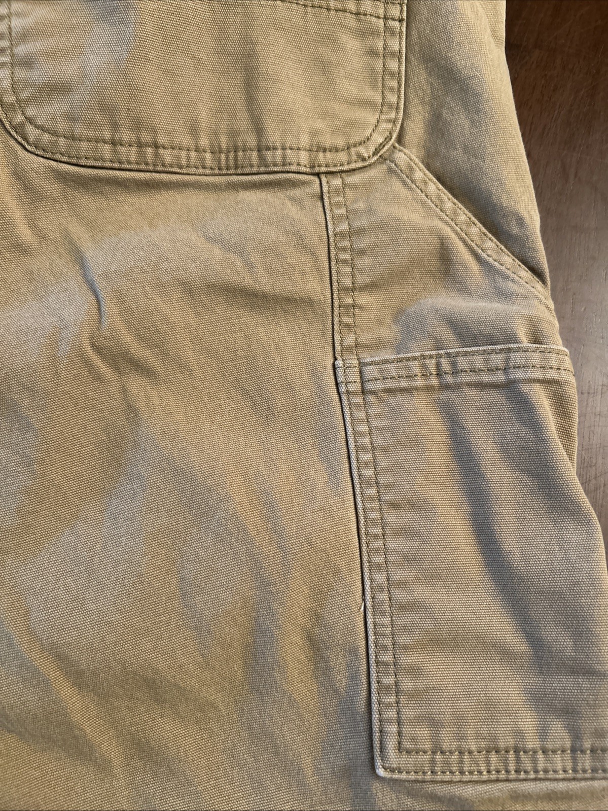 Carhartt Women’s Original Fit Canvas Work Pants Size 4 Regular Brown Utility