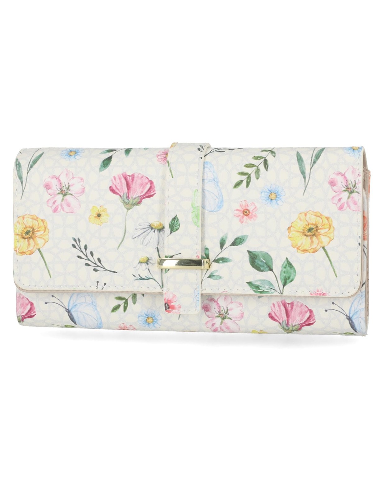 Mundi File Master Womens RFID Blocking Wallet Clutch Organizer With Change Po…
